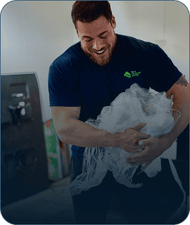 Moving trash removal