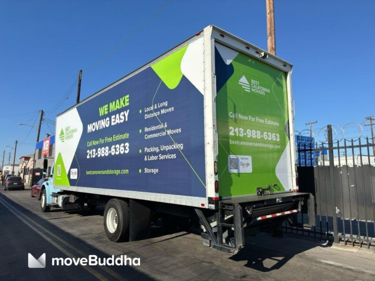 Premio Buddha Moving a la mejor empresa de mudanzas de California.