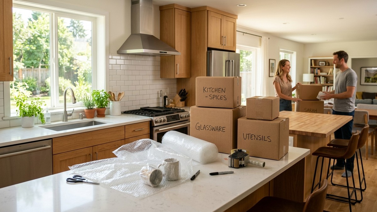 Kitchen Moving & Packing Tips